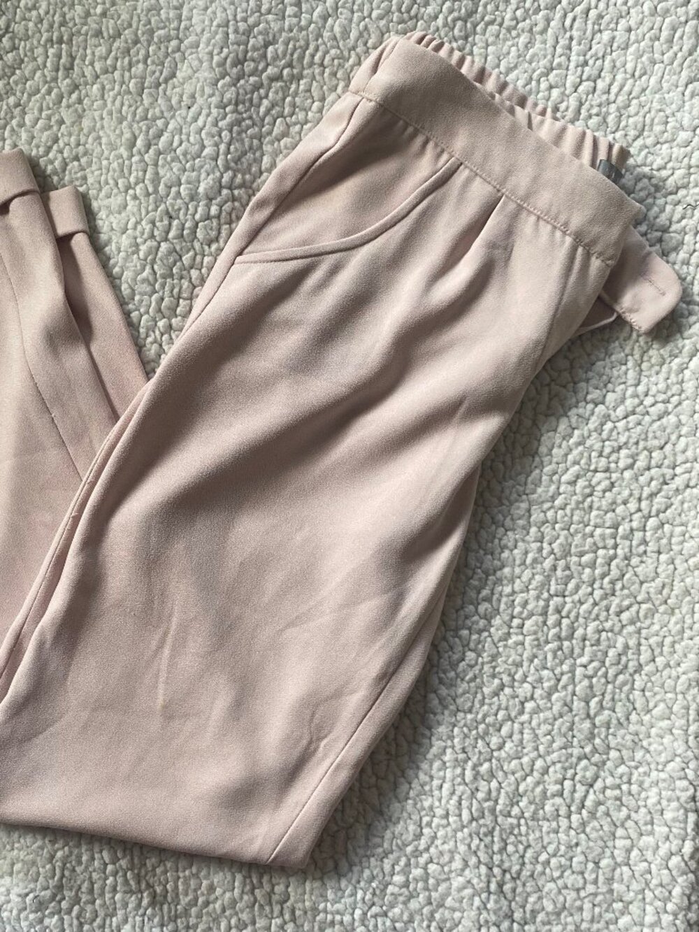 Ann Taylor Loft Blush Pink Cropped Dress Pants